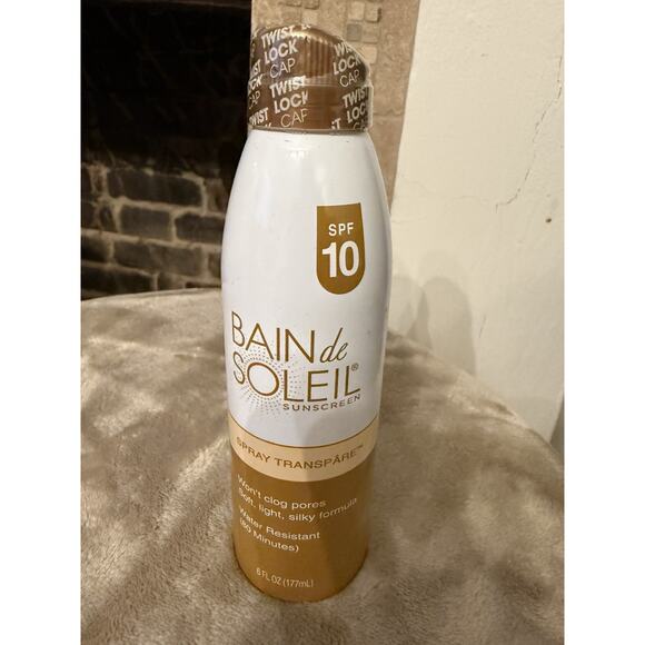Bain de Soleil SPF 10 Spray Transpare Sunscreen New & Sealed. RARE ITEM! - Picture 1 of 6